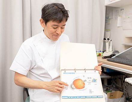 小児の近視予防に力を入れておられるとか…
